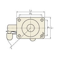 図面 No.109S スタンダードクラスキャスター
