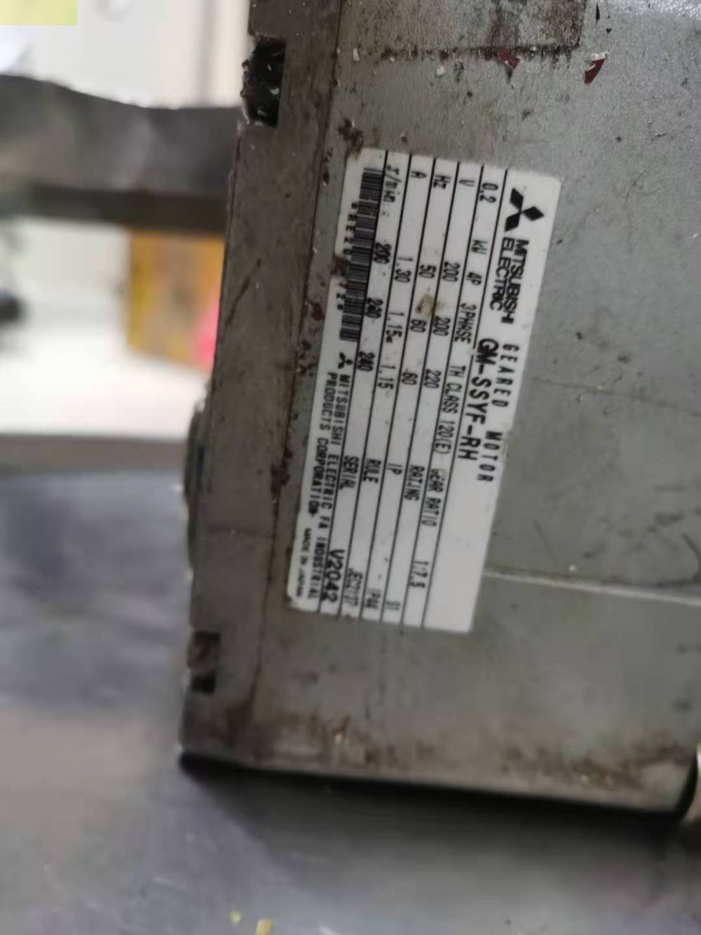 MITSUBISHI日本三菱减速机GM-SSYF-RH 0....