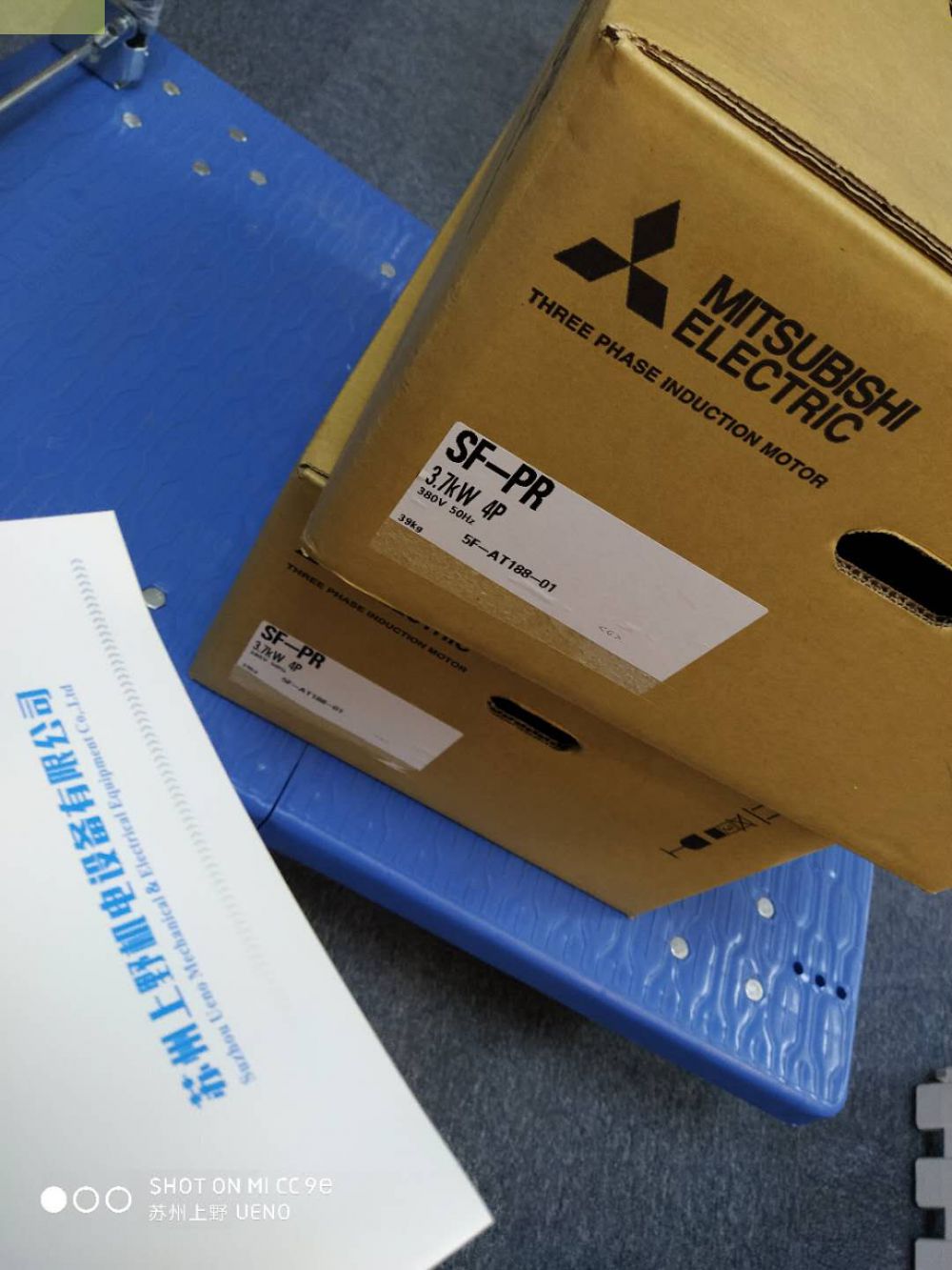 日本MITSUBISHI三菱高效电机SF-HR 3.7KW ...