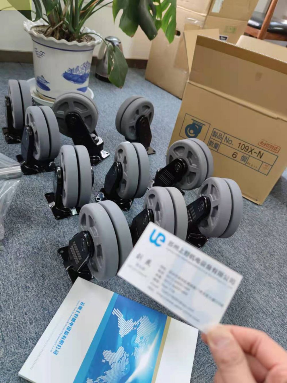 日本进口Uchimura-caster内村脚轮NO.105-...