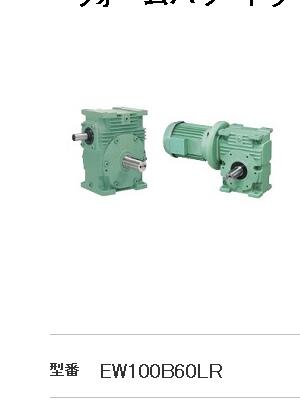 进口TSUBAKI椿本减速机型号EW100B60LR