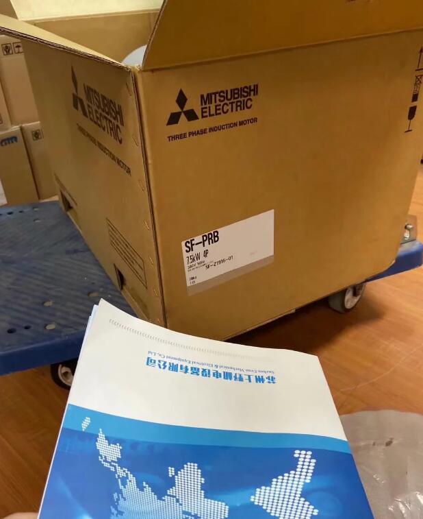 重量约50kg大电机三菱高效电机SF-JR 11KW 4P ...