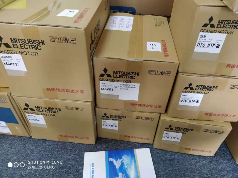 日本MITSUBISHI三菱普通马达GM-SFB  0.4K...