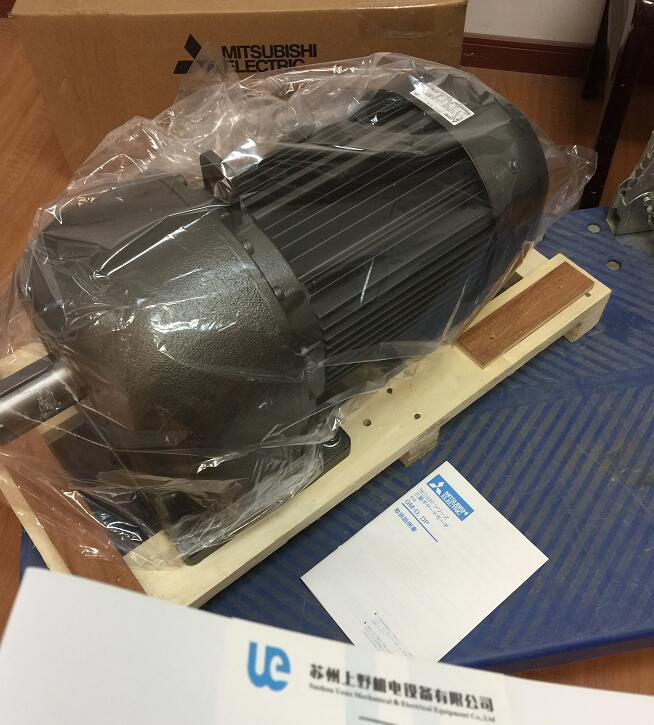 三菱株式会社齿轮减速电机型号：GM-SPB 0.75KW 1...