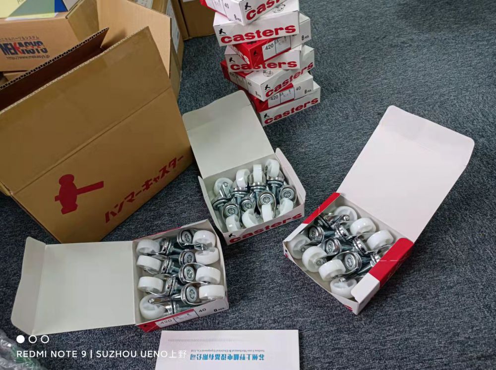 报关到货日本原装进口HAMMER锤牌脚轮型号:420S-N5...