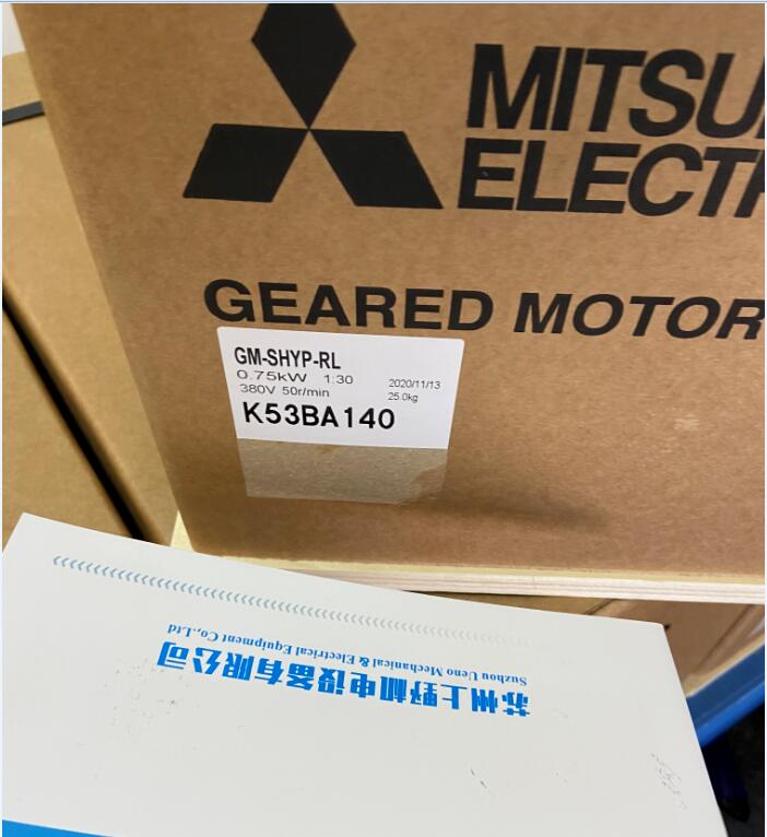 三菱减速机型号GM-SHYP-RL-0.75KW-380V-...