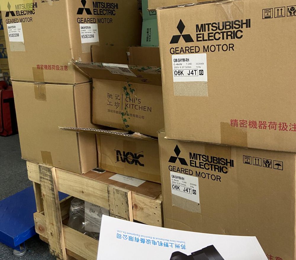 日本三菱齿轮减速马达型号GM-SHYM-RH-0.4KW-1...