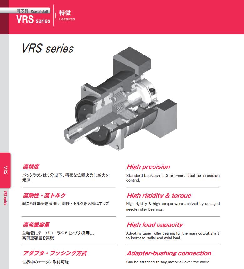 SHIMPO 电产新宝减速机型号：VRS-140C-16-K...