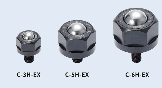 日本原装进口六角形的FREEBEAR福利百亚万向滚珠型号：C...