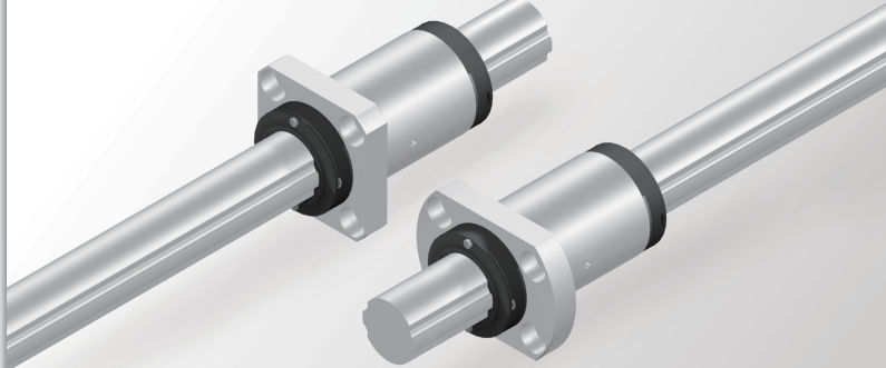 中心高度降低的THK紧凑型滚珠花键型号：2LFK20XUUC...