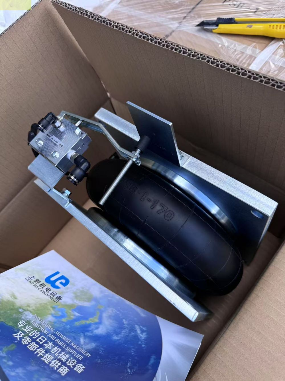 KURASHIKI仓敷化工空气弹簧工PSB-1-170L带调...