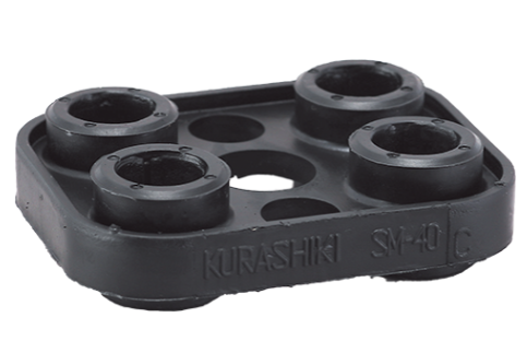 KURASHIKI KAKO仓敷化工防震性能远远超过橡胶衬垫...