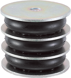 办公机械设备用KURASHIKI KAKO仓敷化工橡胶弹簧型...